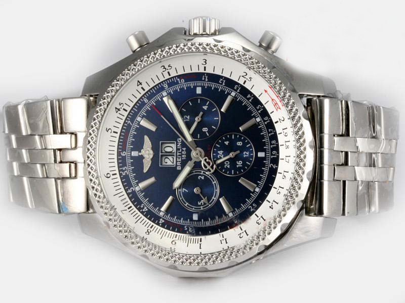 Breitling Bentley Motors 6.75 Blue Dial Automatic 49mm Watch