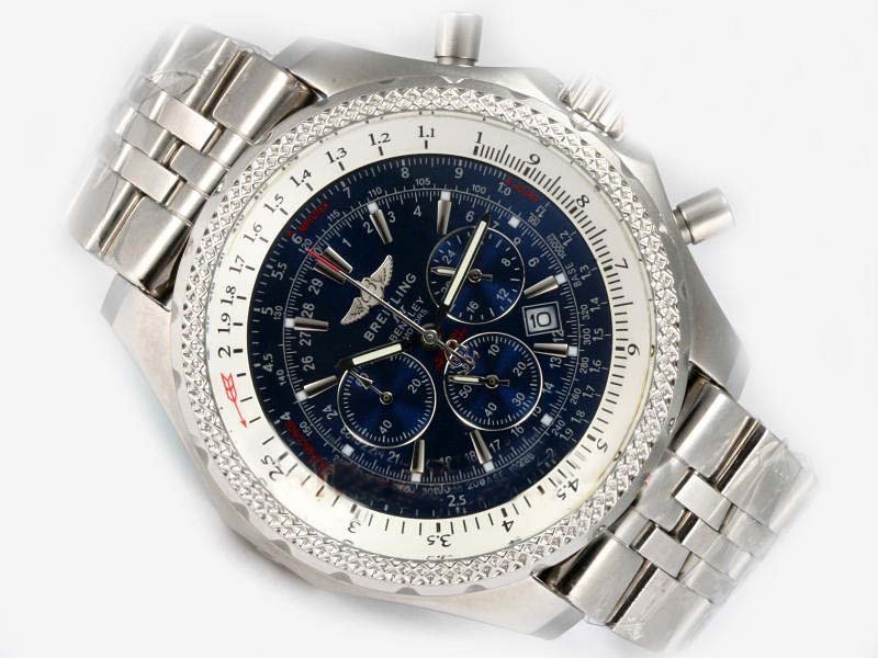 Breitling Bentley Motors A25363 49mm Automatic Blue Dial Watch