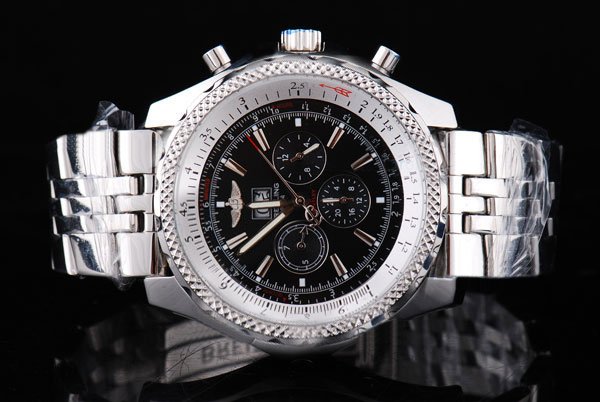 Breitling Bentley Motors A25363 Black Dial Round Automatic Watch