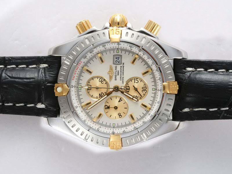 Breitling Windrider Chronomat Evolution 25311 42.5mm Quartz Chronograph Watch