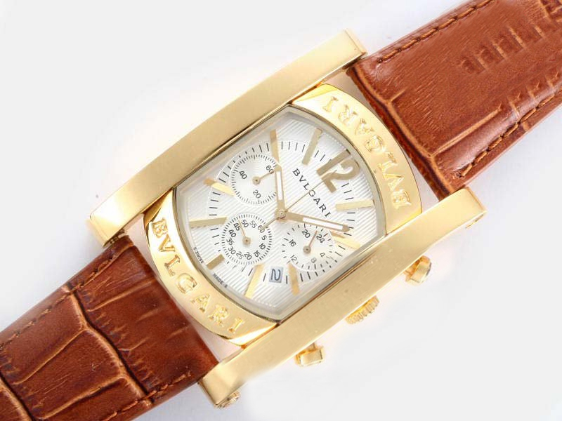 Bvlgari Assioma AA44C13GLDCH White Dial Automatic Stainless Steel with 18k Gold Bezel Watch