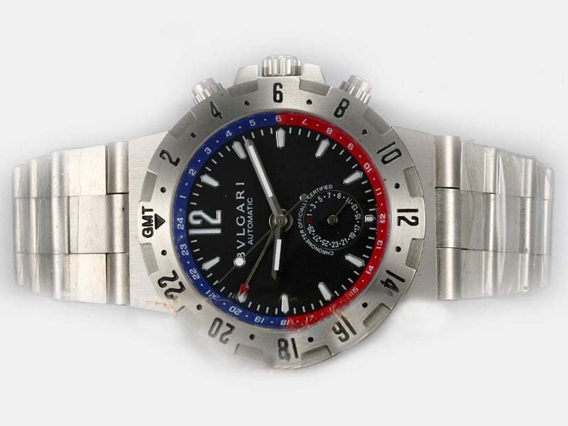 Bvlgari Diagono professional GMT40SSD Round Mens Automatic Watch