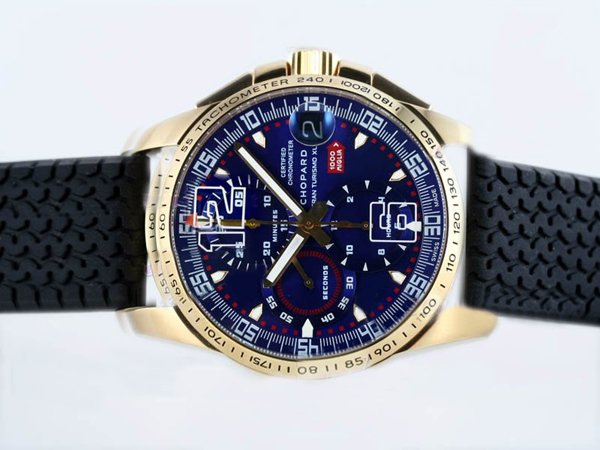 Chopard Mille Miglia GMT 168992-3023 Stainless Steel with 18k Gold Bezel Automatic Mens Watch