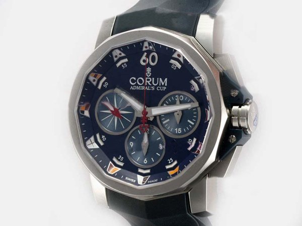 Corum Admirals Cup 753.691.20/V701 AN92 Stainless Steel Case Round Watch