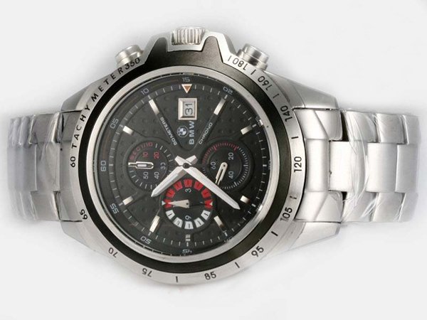 Girard Perregaux Classique Elegance 24990 Quartz Chronograph Stainless Steel Bezel Midsize Watch