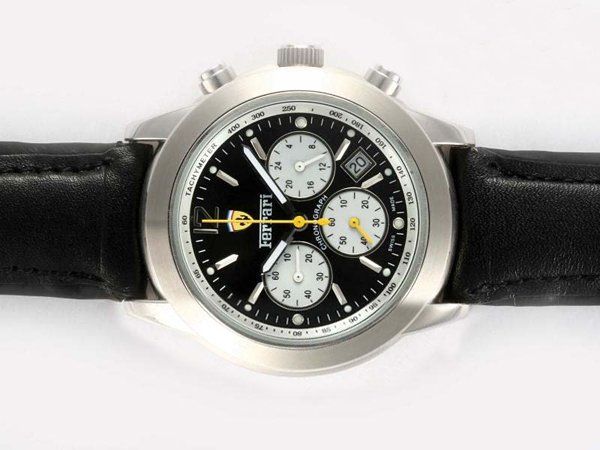 Girard Perregaux Classique Elegance 49580-11-651-BA6 Round Black Dial Watch