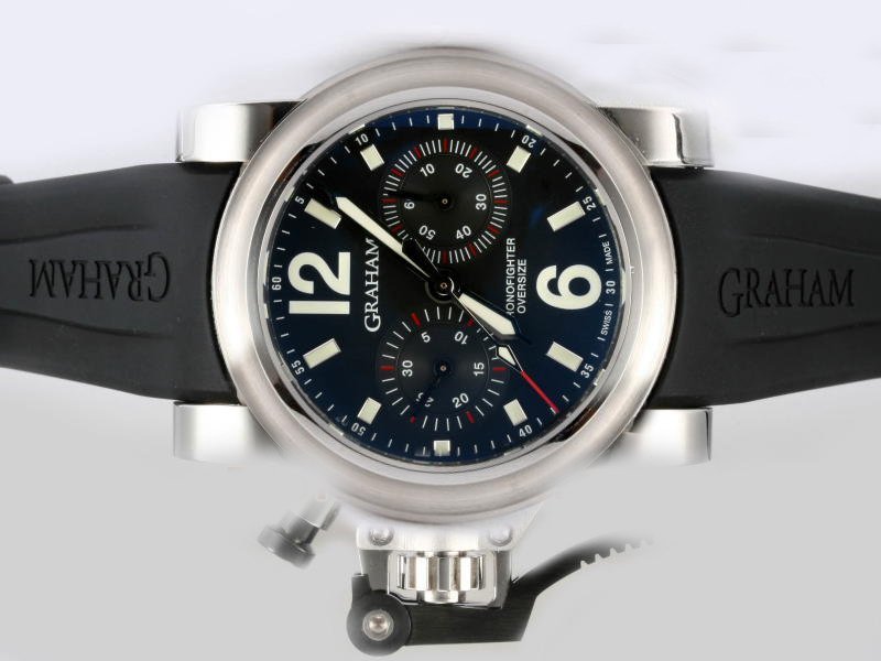 Graham Chronofighter R.A.C Chronograph 2CFCS.B18A.K25B Midsize Automatic 46mm Watch