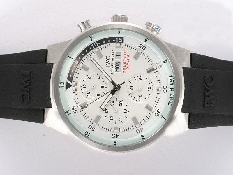 IWC Aquatimer Chronograph IW378101 Automatic Stainless Steel Bezel Midsize Watch