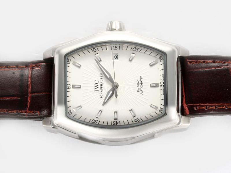 IWC Da Vinci IW452303 Stainless Steel Case Round White Dial Watch