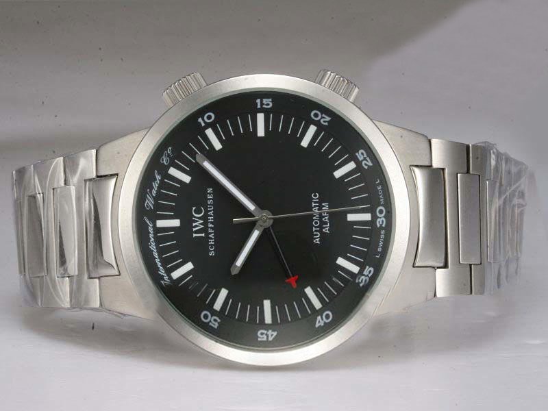 IWC Ingenieur Automatic IIW323604 44mm Manual Winding Black Dial Watch