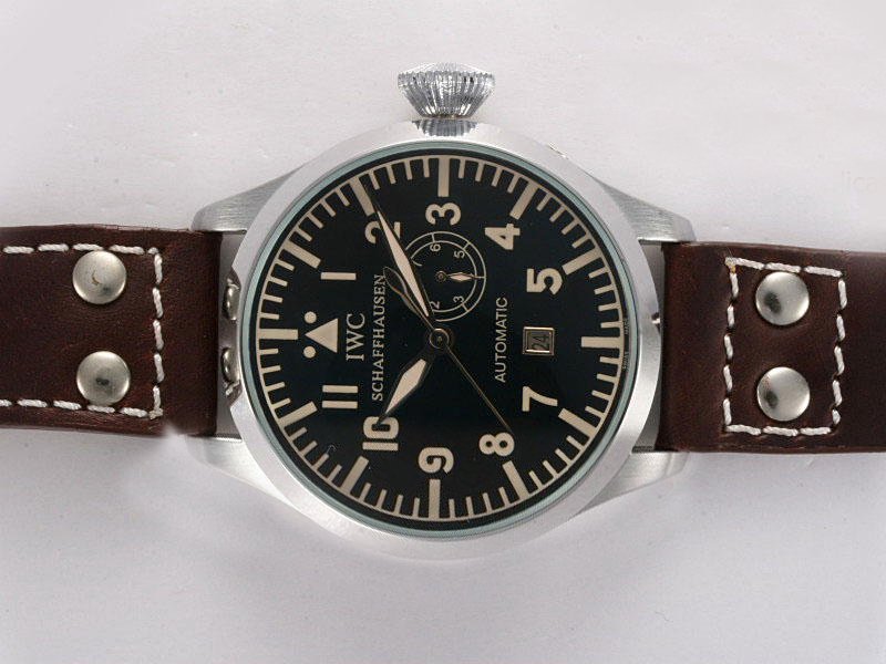 IWC Pilots Classic Big Pilots IW500402 Round Black Dial Automatic Watch