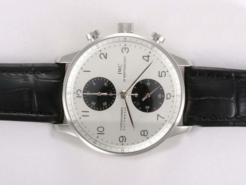 IWC Portuguese Chrono-Automatic IW371417 Automatic 40mm White Dial Watch