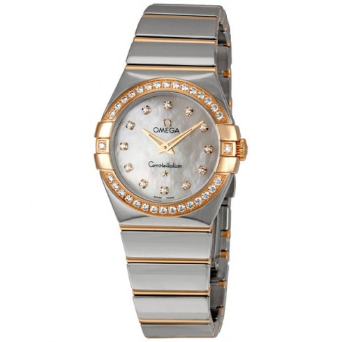Omega Constellation Diamond Dial Ladies Watch 123.25.27.60.55.005 Constellation