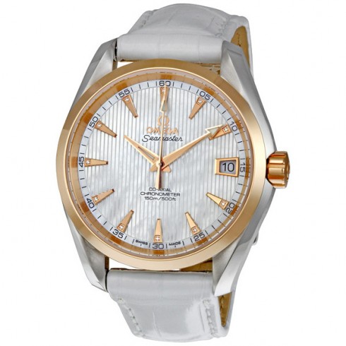Omega Seamaster Aqua Terra Midsize Chronometer Men's Watch 23123392155001 Seamaster Aqua Terra