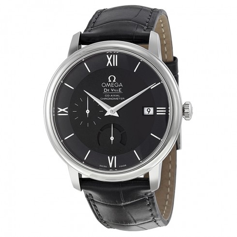 Omega DeVille Prestige Black Dial Automatic Men's Watch 424.13.40.21.01.001 De Ville