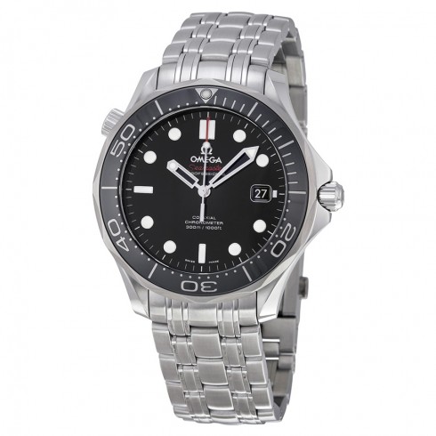 Omega Seamaster Black Dial Automatic Steel Men's Watch 212.30.41.20.01.003 Seamaster