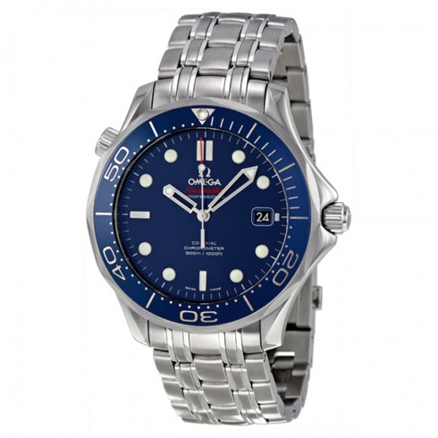 Omega Seamaster Blue Dial Automatic Stainless Steel Men's Watch 212.30.41.20.03.001 Seamaster