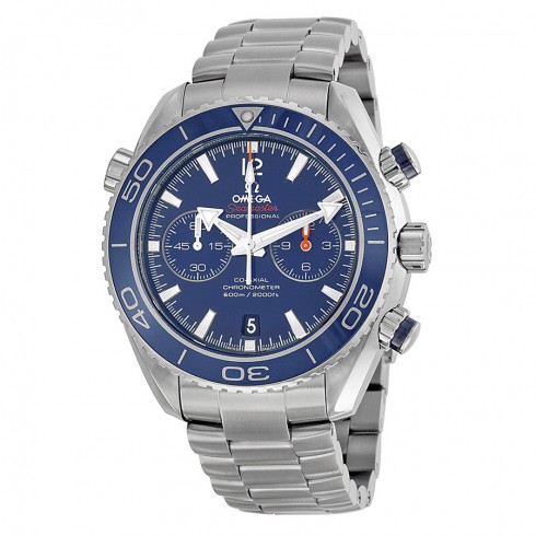 Omega Seamaster Planet Ocean Chronograph Automatic Blue Dial Men's Watch 23290465103001 Seamaster Planet Ocean
