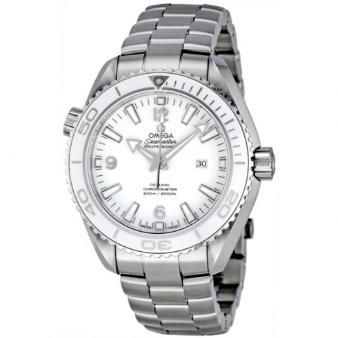Omega Seamaster Plant Ocean White Dial Stainless Steel Unisex Watch 232.30.38.20 Seamaster