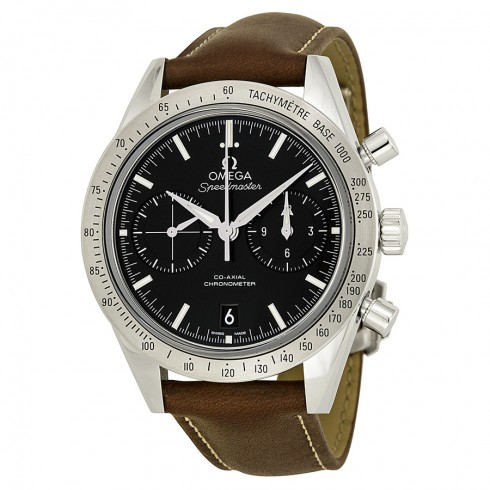 Omega Speedmaster Chronograph Black Dial Automatic Men's Watch 33112425101001 Speedmaster