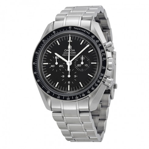 Omega Speedmaster Professional Moonwatch Black Dial Stainless Steel Men's Watch 31130423001005 Speedmaster