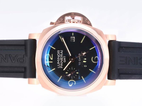 Panerai Luminor PAM 289 Automatic Midsize Rose Gold Bezel Watch