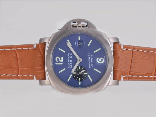 Panerai Luminor PAM00140 Blue Dial 44mm Stainless Steel Case Watch