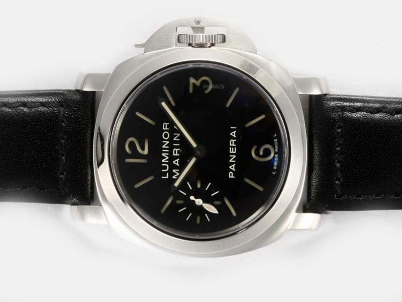 Panerai Luminor PAM00359 Manual Winding Stainless Steel Bezel Black Dial Watch