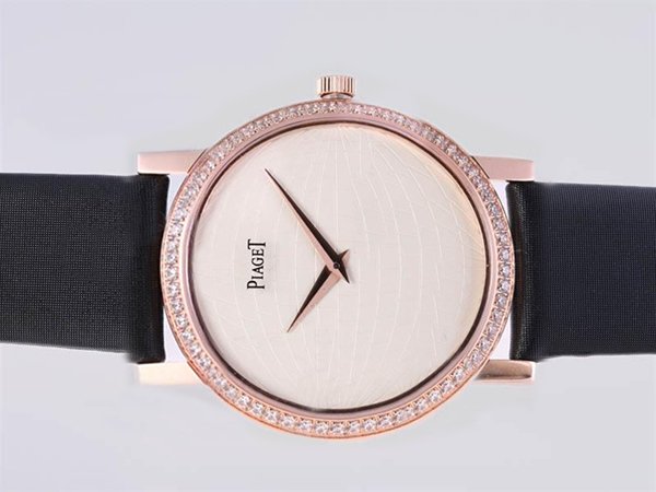 Piaget Altiplano G0A31135 Stainless Steel with Rose Gold and Diamond Bezel Quartz Mens Watch