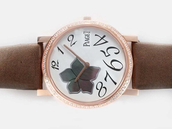 Piaget Altiplano G0A32077 White Dial Round Rose Gold Case Watch
