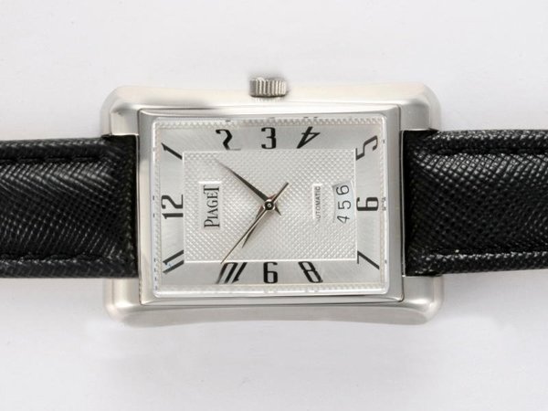 Piaget Upstream Upstream 2824 White Dial Stainless Steel Bezel Automatic Watch