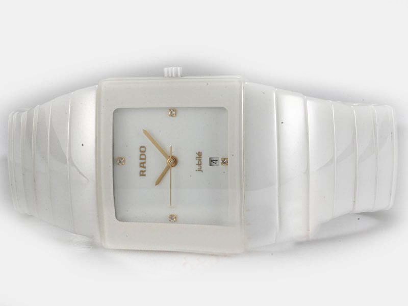 Rado DiaStar 17859 White Ceramic Strap 31x28mm White Dial Watch