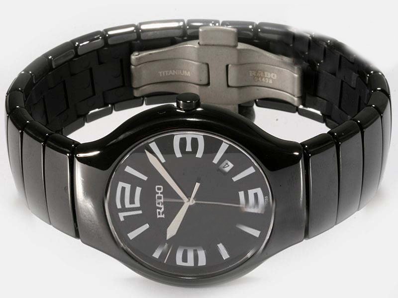 Rado DiaStar 19941 Black Ceramic Strap Ceramic Bezel Black Dial Watch