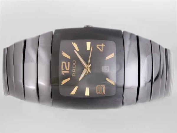 Rado DiaStar 22730 Black Dial 32x35mm Black Ceramic Strap Watch