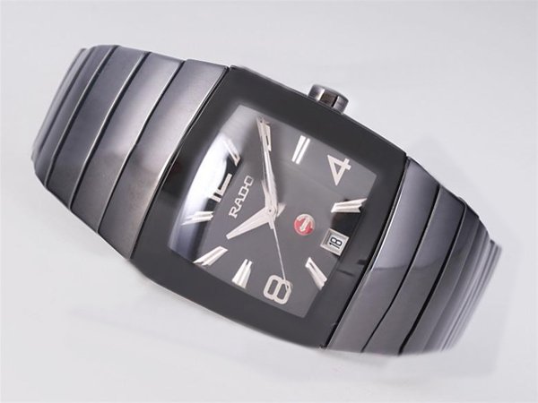Rado DiaStar 25439 Ceramic Bezel Ceramic Case Black Dial Watch