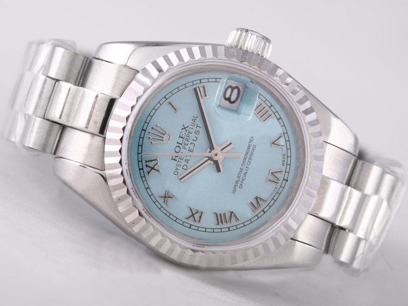 Rolex Datejust 116234 Round Stainless Steel Case Blue Dial Watch