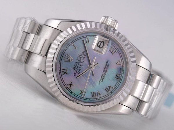 Rolex Datejust 116234WR Green Dial Stainless Steel Bezel Silver Stainless Steel Strap Watch