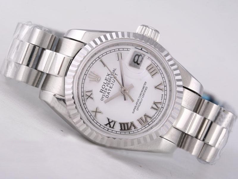 Rolex Datejust 178279 Round White Dial Stainless Steel Case Watch