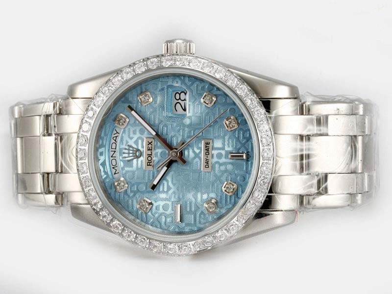 Rolex Masterpiece 116234WGDSOD Stainless Steel with Diamond Bezel Blue Dial Watch