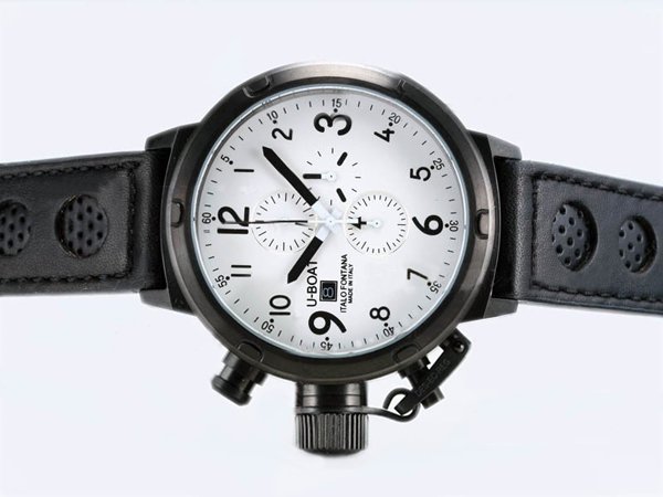 U-Boat Flightdeck 1931 White Dial Stainless Steel Bezel Automatic Watch