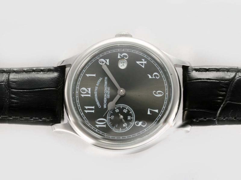 Vacheron Constantin Les Historiques 82035/000R-9359 Automatic Black Dial Round Watch