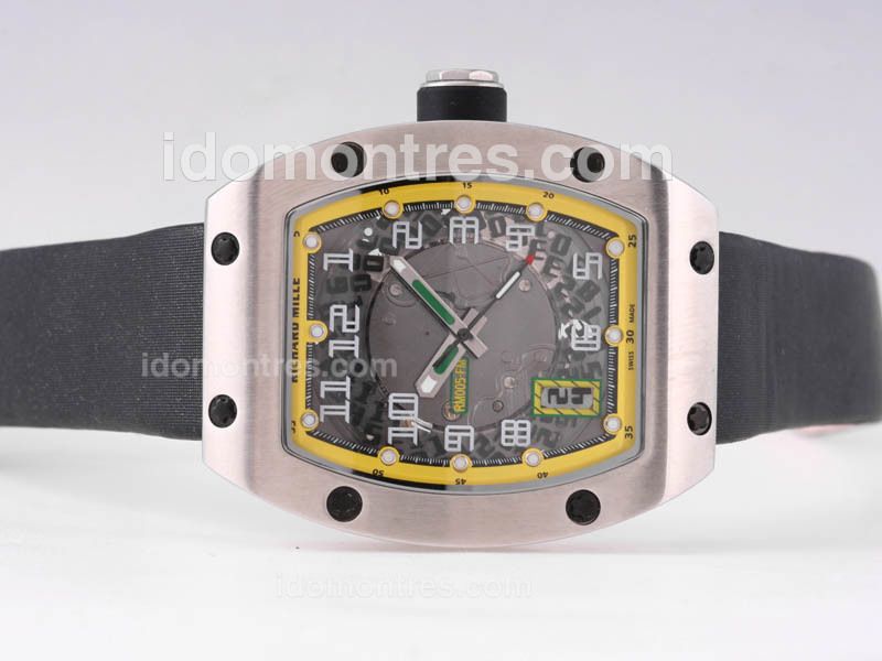 Richard Mille RM005 Automatic with Skeleton Dial-Number Marking