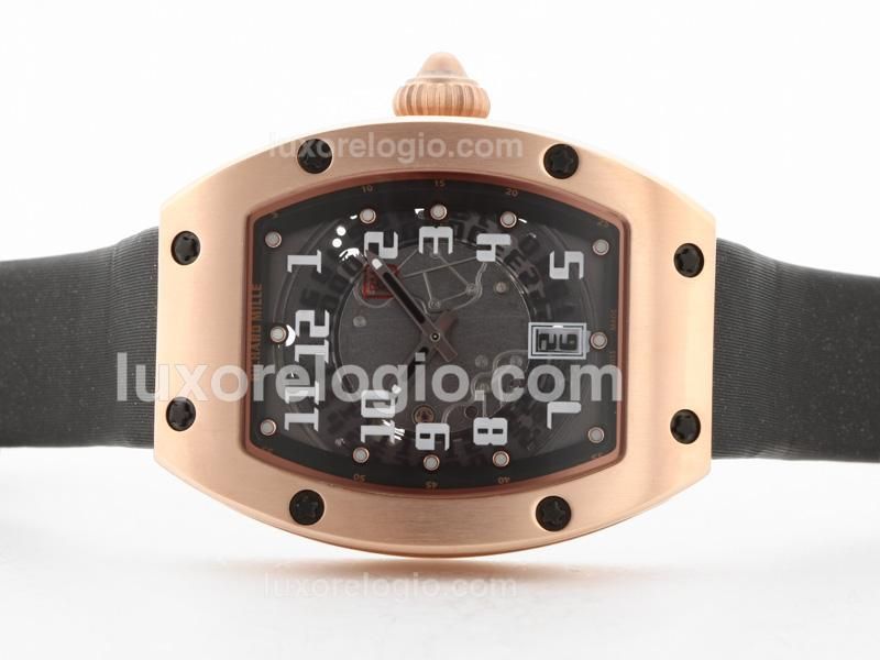 Richard Mille RM007 Automatic Rose Gold Case Display Dial with Arabic Marking