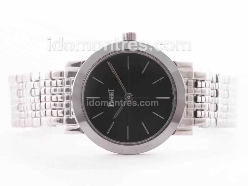 Piaget Altiplano Black Dial with Stick Marking-Lady Size