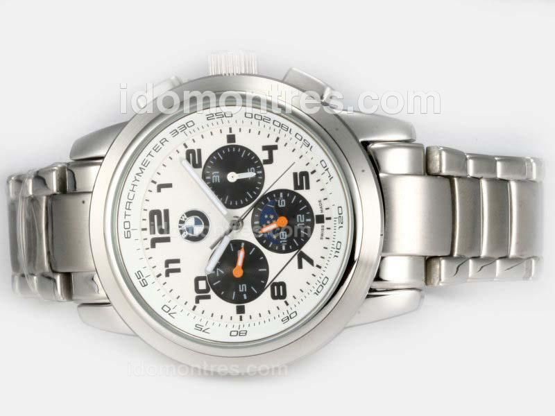 BMW Moonphase Automatic with White Dial
