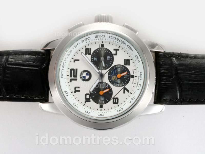 BMW Moonphase Automatic with White Dial