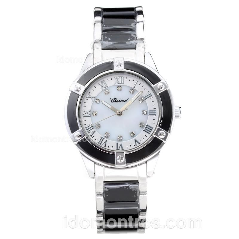 Chopard Classic Ceramic Bezel with White Dial