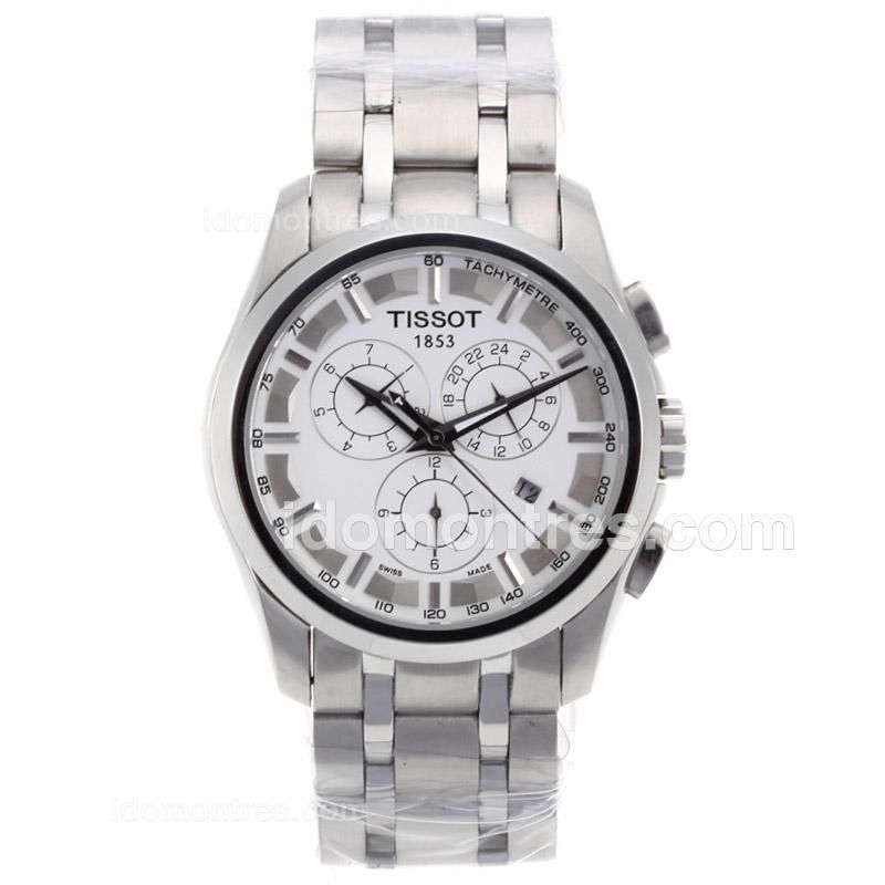 Tissot PRC200 Automatic with White Dial S/S