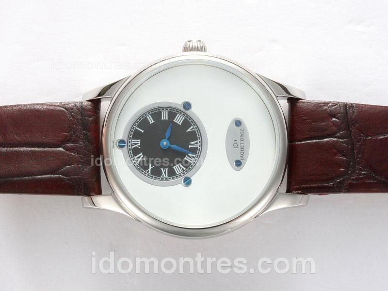 Jaquet Droz Petite Heure Minute Automatic with White Dial