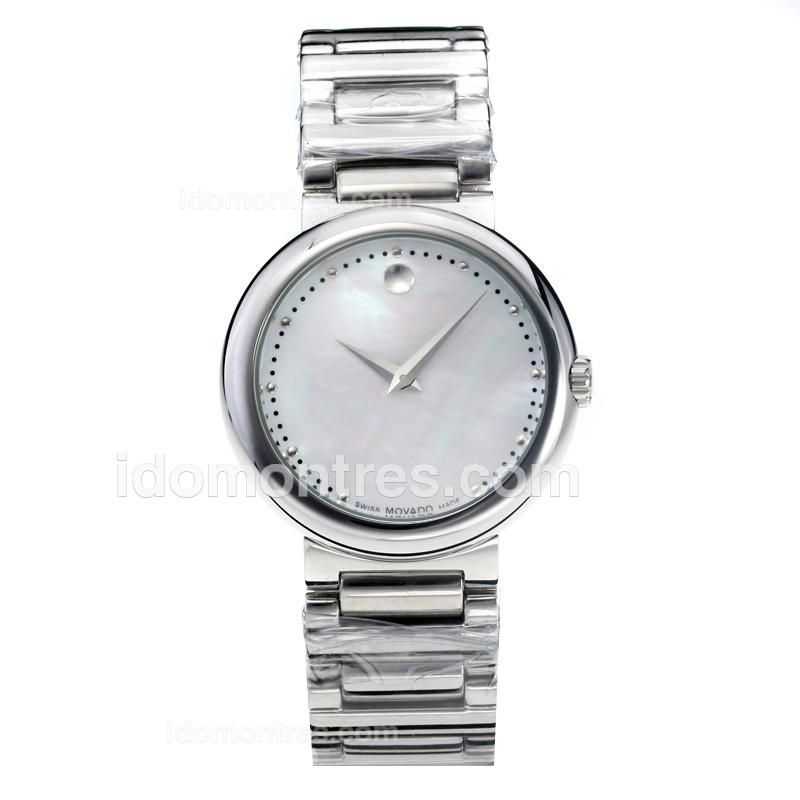 Movado Fiero with MOP Dial S/S